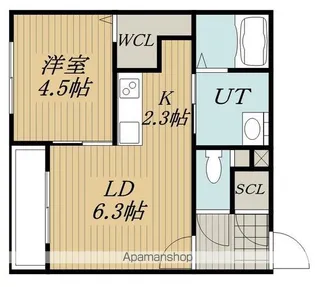 Chouette【1階】の間取り