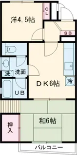 ベルメゾン【3階】の間取り