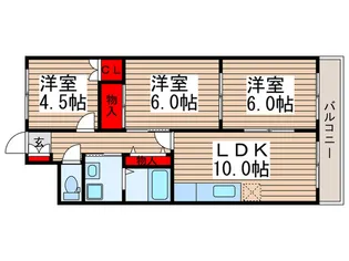 MAISON COMFORCE【1階】の間取り