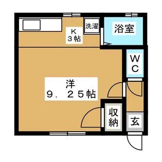 六浦ハイツ【1階】の間取り