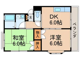 メゾンアトレ【1階】の間取り