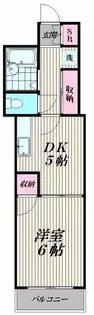 アドニス島田【4階】の間取り