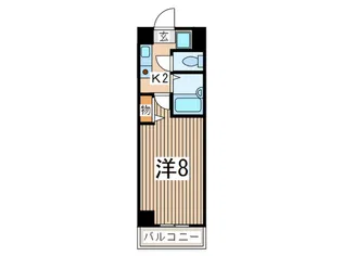 マモ-ル北久里浜【9階】の間取り