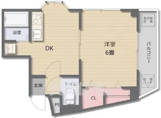 ノアーズアーク千里山田【3階】の間取り