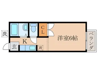 サンハイツの間取り