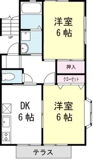 ブロードハウス【1階】の間取り