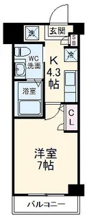プラザS.T.H.【4階】の間取り