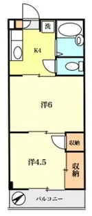 セントラルパレス【2階】の間取り