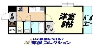 HAMIEL KOKURA【7階】の間取り