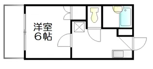 アーバンヒルズ中山C【2階】の間取り