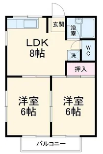 ザ・サナルONE【1階】の間取り