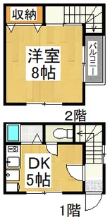 神奈川県秦野市鶴巻北2【一戸建】の間取り