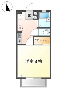 アイルズ太田町【2階】の間取り