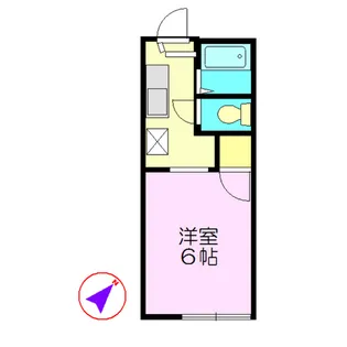 グリーンハウス鎌倉【1階】の間取り