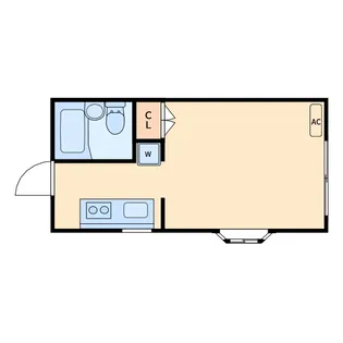 メゾンノアール黒田【2階】の間取り