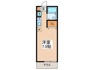 ホワイトキャッスル【1階】の間取り