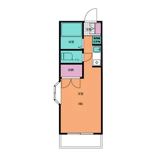 パーソンズ【2階】の間取り