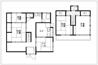 栃木県足利市利保町3【一戸建】の間取り