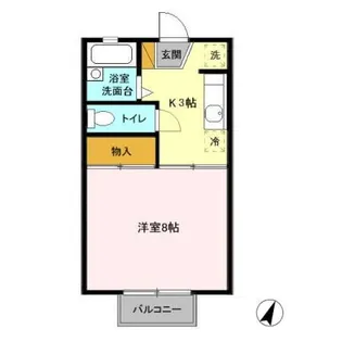 ライトハウス【1階】の間取り