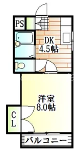 昭和ハイツ【3階】の間取り