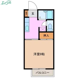 ベルメゾンC【1階】の間取り