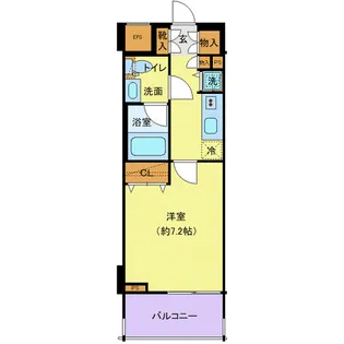 クレヴィスタ板橋西台III【7階】の間取り