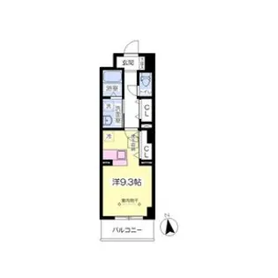 グレースヒルズII【1階】の間取り