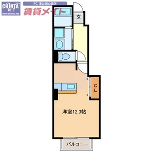 グリーンヒルズ A棟【1階】の間取り