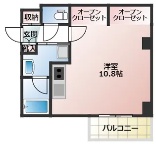 LINX LEGAMI【2階】の間取り