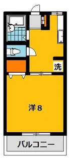 ミヤビハイツ【1階】の間取り