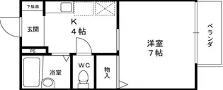 Step夙川【2階】の間取り