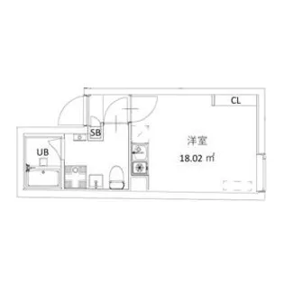 フラシア北赤羽【4階】の間取り