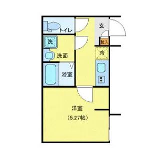 東京都荒川区荒川3【マンション】の間取り