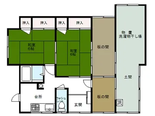 埼玉県熊谷市石原【一戸建】の間取り