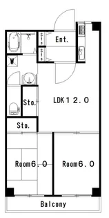 コリーナ島【6階】の間取り