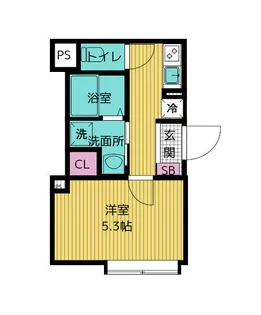 PRATIQUE西巣鴨clair【4階】の間取り