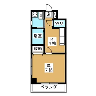 シルビアII【2階】の間取り