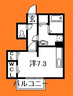 千葉県船橋市西船1【アパート】の間取り