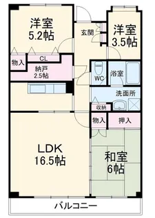 フルセイル権太坂【2階】の間取り