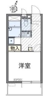 アルコバレーノ高津【3階】の間取り