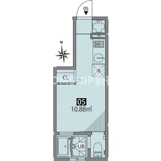 東京都杉並区本天沼2【アパート】の間取り
