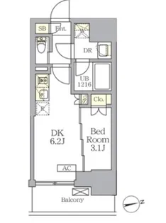 東京都文京区湯島3【マンション】の間取り
