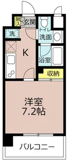 中駒一宮駅西マンション【10階】の間取り
