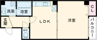 プラネックスKOBE【3階】の間取り