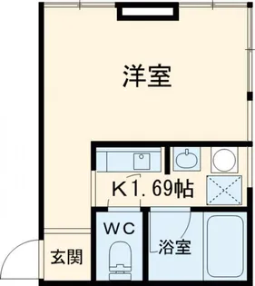 山陽ビル【4階】の間取り