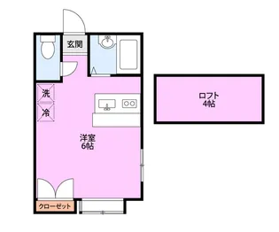 大志館III【1階】の間取り