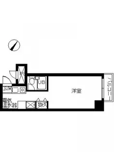 スカイコート東十条【1階】の間取り