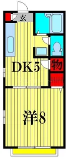 グランコート【1階】の間取り