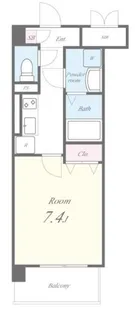 東京都江東区深川2【マンション】の間取り