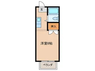 マインハイツ【2階】の間取り